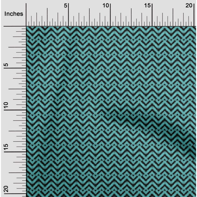 oneOone Polyester Lycra Fabric Chevron Ikat Fabric Prints By Yard 56 Inch Wide
