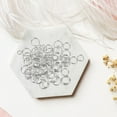 thumbnail image 5 of LOLIPPYY 1200Pcs Plated Silver Open Jump Rings for DIY Jewelry Necklace Clasp and Bracelet Repair, 5 of 8