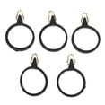 thumbnail image 2 of Rod 5pcs Fishing Rod Hook Holder Rubber Circle Stainless Steel Fishing Pole Hook Keeper for Bait Tool, 2 of 7