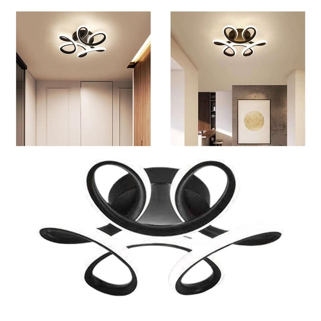 Plafonniers Modernes à DEL Forme Créative Plafonniers de Porche Intérieur Encastrés Lumière Chaude