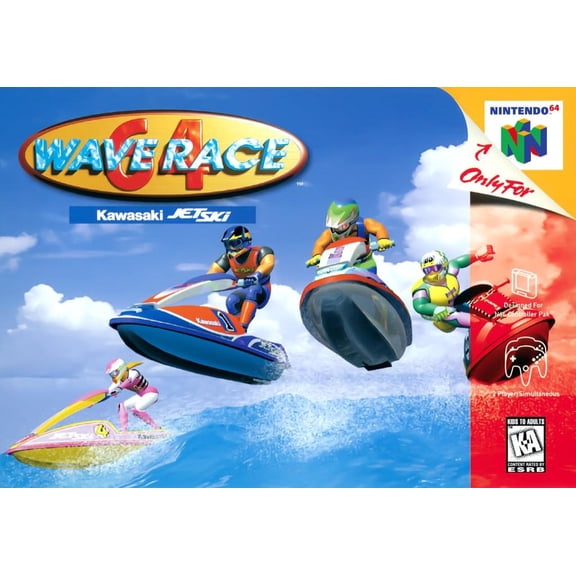 Restored Wave Race - Nintendo 64