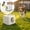 Gray, variant on JOVELL Dog Ball Launcher, Automatic Ball Thrower for Small Medium Dogs, Indoor Outdoor Pet Interactive Fetch Machine, 5 Tennis Balls, 3 Distance, Blue