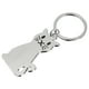thumbnail image 1 of Llavero metálico con forma de gato, colgante decorativo para regalo., 1 of 7