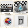 thumbnail image 6 of iYofe Wooden Play Kitchen for Toddlers 3-5, 2-in-1 Kids Kitchen & Laundry Playset, Montessori Toys with Realistic Cooking & Pretend Play Accessories, Learning Toys Gift for Girls & Boys, 6 of 10