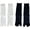 Mid tube Socks, variant on 2Pairs Black White Split Toe Tabi Socks for Adults Summer Casual