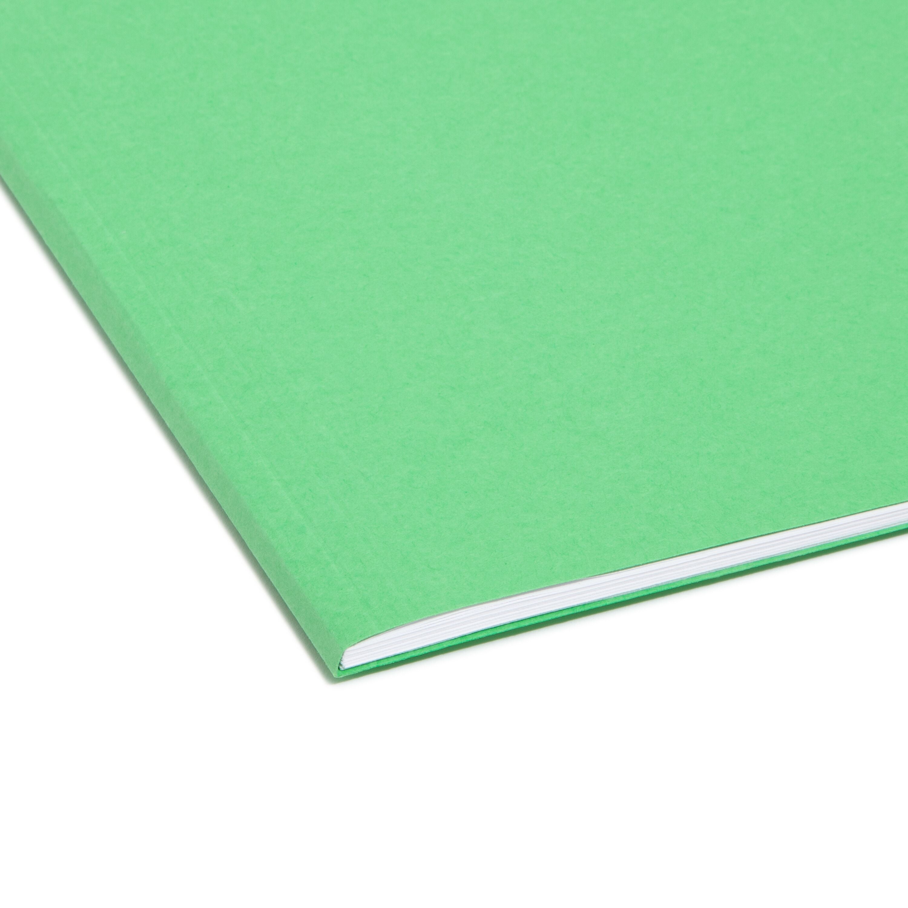 Smead Hanging File Folder with Tab, 1/5-Cut Adjustable Tab, Letter Size, Green, 25 per Box (64061)