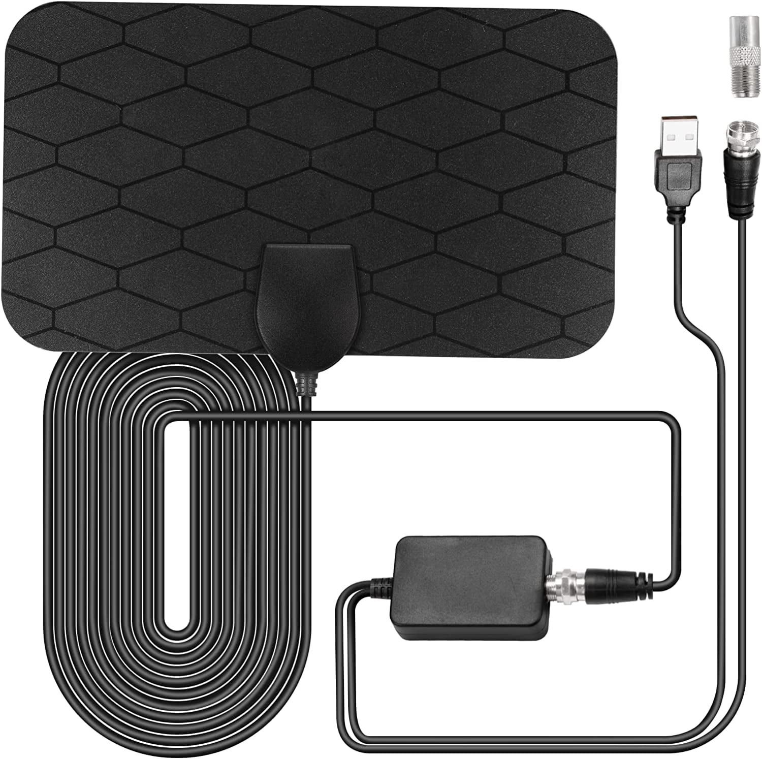 Yozhu Freeview TV Antenna Indoor HDTV Digital Terrestrial TV Smart VHF