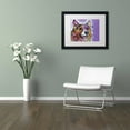 thumbnail image 3 of Trademark Fine Art "Corgi" Canvas Art by Dean Russo, White Matte, Black Frame, 3 of 4