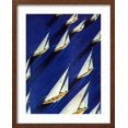 thumbnail image 2 of Art.com Sailboat Regatta, June 29, 1940 Giclee Print by Ski Weld, Brown Frame Wall Art, 17" x 21", 2 of 5