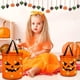 thumbnail image 5 of Decoraciones de Halloween, bolsas de dulces de Halloween con LED, bolsas para fiestas de Halloween, bolsas de dulces, cubos reutilizables multiusos para niños, suministros de Halloween, recuerdos, alm, 5 of 6
