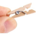 thumbnail image 3 of Mini pinzas para ropa artesanales de madera resistentes de 1 pulgada, 100 piezas, 3 of 5