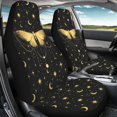 thumbnail image 4 of POLERO Butterfly and Moon Pattern Polyester Auto Front Seat Cushion Breathable, Washable Car Accessories Protectors for Man, Set of 2 Front Seat Cover, 4 of 13