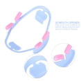 thumbnail image 2 of 2 Sizes Disposable 3D Mouth Opener  Intraoral Cheek Retractor Oral Teeth Dentist Tools, 2 of 8