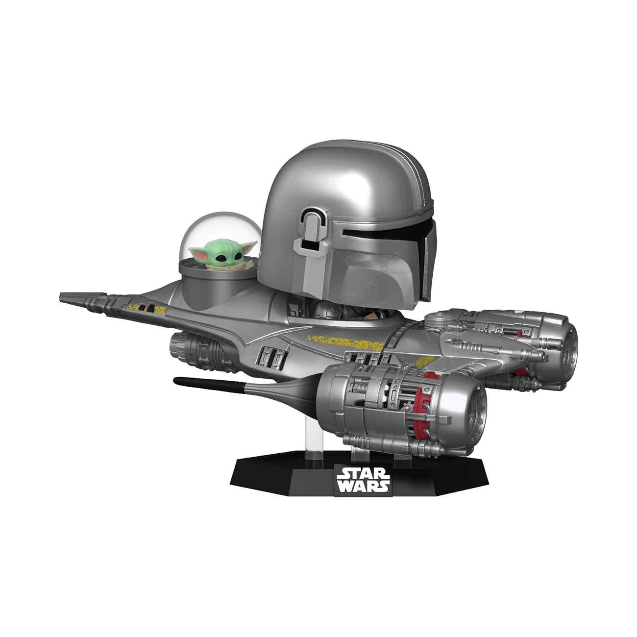 Star Wars:The Mandalorian IG-12 with Grogu Deluxe Pop! Vinyl