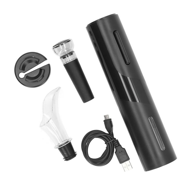 Wine Opener Set, Comfortable Hand Feeling Electric Wine Opener Compact Body For Party For Home