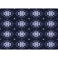 thumbnail image 1 of Ahgly Company Machine Washable Indoor Rectangle Transitional Very Peri Purple Area Rugs, 2' x 3', 1 of 7