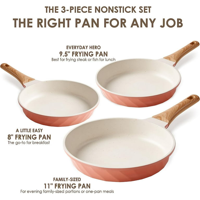 Granitestone Nonstick Everyday Multi-Purpose 3 Piece Pan Set With