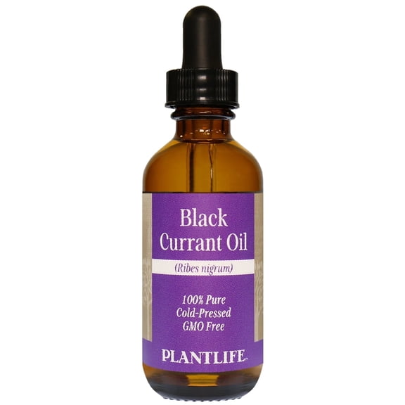 Plantlife Black Currant Carrier Oil - Cold Pressed, Non-GMO, and Gluten Free Carrier Oils - For Skin, Hair, and Personal Care - 2 oz