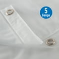 thumbnail image 5 of Bath Bliss 4 Pack Solid PVC 70" x 72" Heavy Weight Bathroom Shower Liner in Frost, 5 of 5