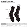 thumbnail image 2 of Balery Heart and Stars Calcetas Largas con Estampado para Hombre y Mujer – Suaves y Transpirables, Talla Única (US 5-11), 2 of 6