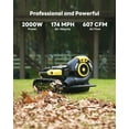 thumbnail image 4 of YARBO Blower Module Works with Core (YARBO Core Sold Separately), 2000W/174MPH/607CFM Electric Leaf Blower, 4 of 6