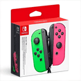 thumbnail image 1 of Set de control joystick inalámbrico Nintendo Switch Joy-Con (L)/(R) rosa neón y verde neón, 1 of 1