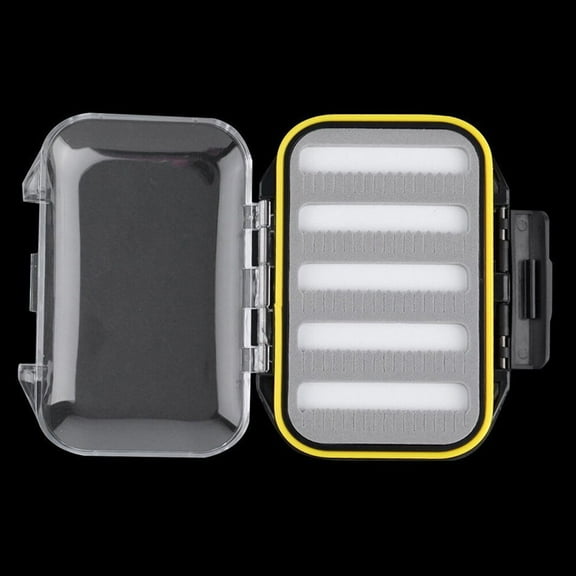 Masteelf Fishing Tackle Box with Waterproof Design and Tough Plastic Construction for Secure Fly Storage