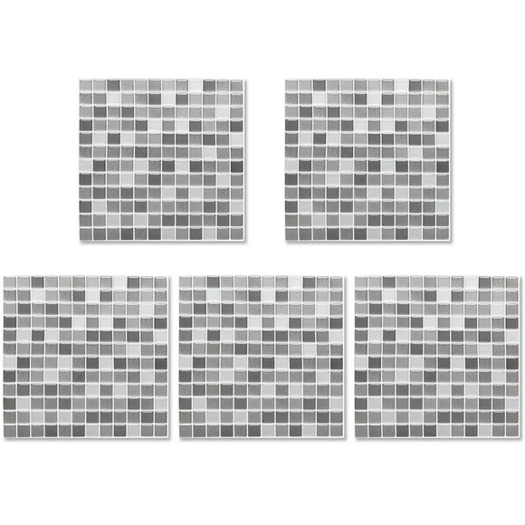 Peel and Stick Backsplash For Kitchen & Toilet, 3D Drip Design Mosaic Kitchen Backsplash Tile, Water & Oil Proof Decorative Mosaic Patterns