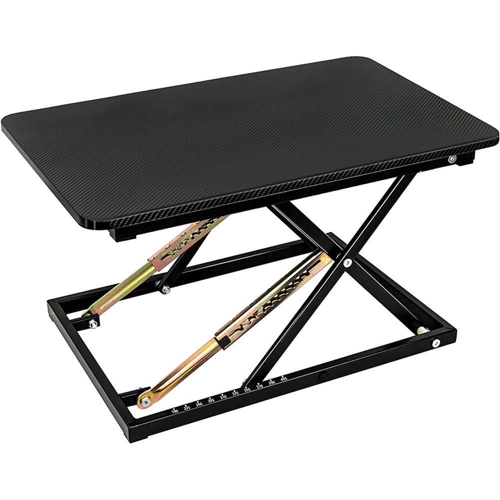 Standing desk converter, adjustable height standing desk elevator