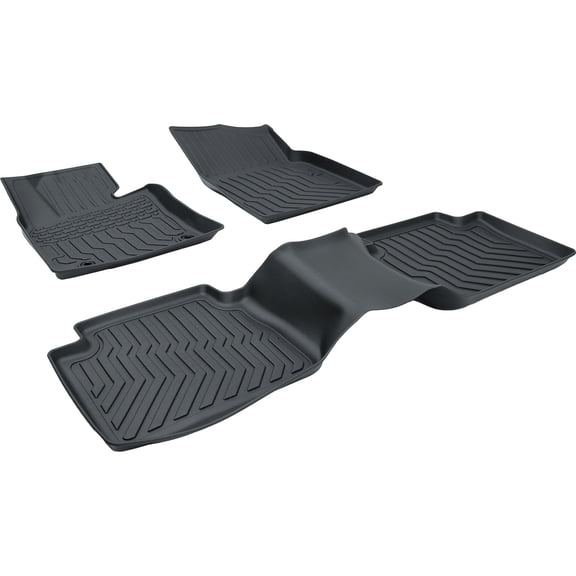 Floor Mats Cargo Liner For 2018-2024 Toyota Camry TPE Rubber All Weather