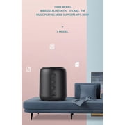 Bluetooth Speaker, Outdoor Portable Waterproof Wireless Speaker, Dual Pairing, Loud Stereo Sound, Strong Bass, for Home, Beach, Camping, and Parties