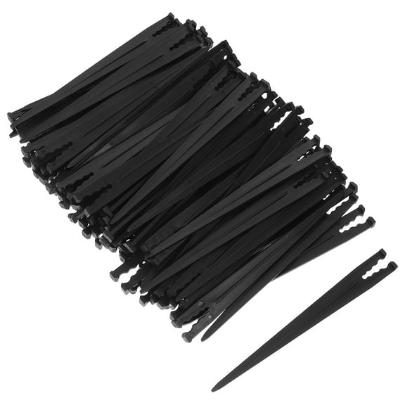 FRCOLOR 80pcs Drip Irrigation Parts Tubing Hose Holders Garden Support Stakes Irrigation Fixed Rod Drip Brackets Watering Pole Gardening Stakes Planting Watering System