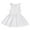 White, variant on Utoimkio Toddler Girls Cotton Linen Dress Solid Color Ruffle Party Dress Summer Outfits Clothes Size 2-6Y