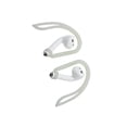 thumbnail image 1 of Toystoory 2 uds ganchos para la oreja ligero lazo para la oreja soporte ajustable para auriculares soporte compatible con Bluetooth accesorios Ropa Deportiva, Zapatos Blanco, 1 of 6