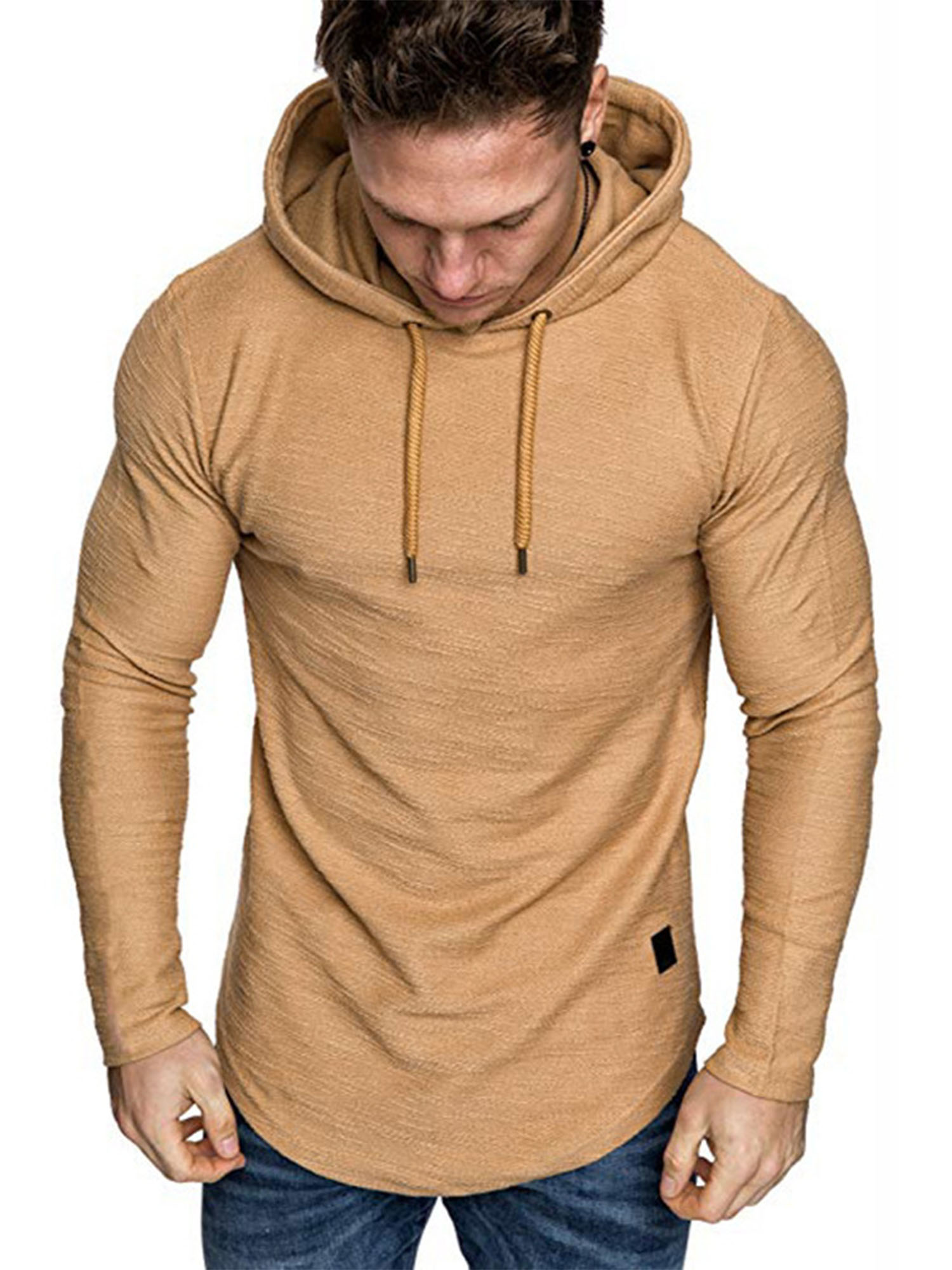 Avamo Men Pullover Sweatshirts Casual 