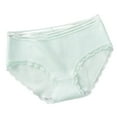 thumbnail image 2 of Sunvit-Panties Womens Cotton Bikini Panties - Green, Size L, Soft Breathable, Lace-Trimmed, All-Day Comfort, Sensitive Skin-Friendly for Daily Wear, 2 of 3