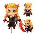 thumbnail image 1 of FIGURA DE ACCIÓN DE Demon Slayer de Giyu Tomioka, n. ° 1408, Kyojuro Rengoku Kimetsu No Yaiba, Hashibira Inosuke Gong Bohan LED, 1 of 2