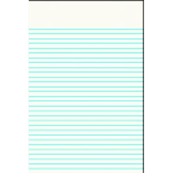 Story Chart Pad, 2 x 3 Ft. - 1 In. Ruling, White