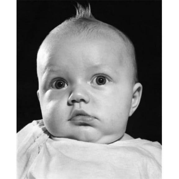 Posterazzi SAL2559372 Close Up of Baby Face Poster Print - 18 x 24 in.