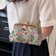 thumbnail image 4 of Nuevo bolso de mujer con cadena y clip, estilo étnico, bolso de hombro con flores, bolso de noche de moda, bolso cruzado, 4 of 5