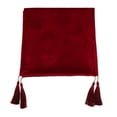 thumbnail image 2 of GUOOL Foulard de Lit Moderne de Luxe, Décoration de Literie pour Chambre, Rouge, 2 of 9