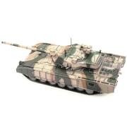 Russian T14 Armata MBT (Main Battle Tank) Multi-Camouflage Armor Premium Series 1/72 Diecast Model by Panzerkampf