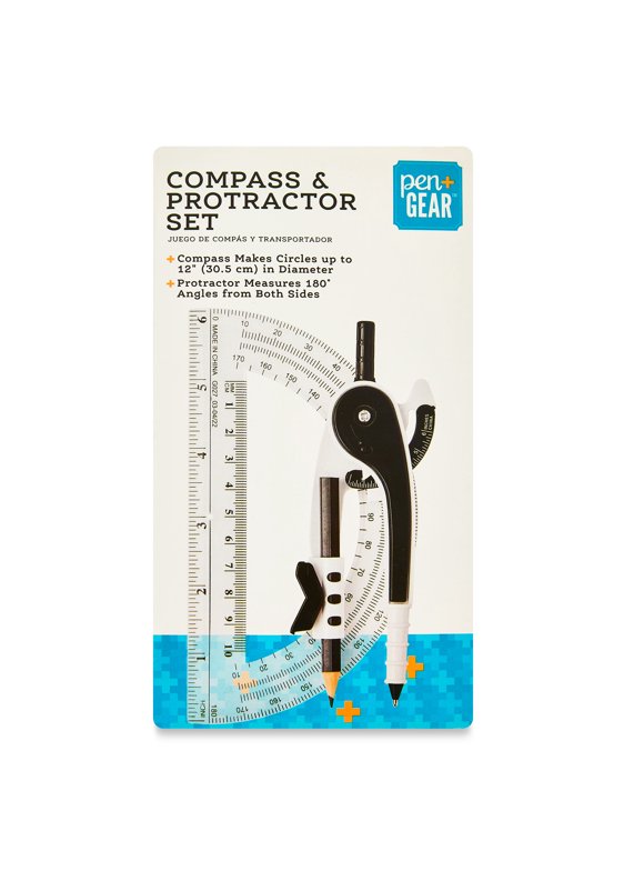 Compasses & Protractors in Rulers, Compasses & Protractors