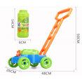 thumbnail image 2 of Bubble Mower Push Along Toy Lawnmower For Kids And Toddlers With Bubble Machine Soapy Solution Included, 2 of 5