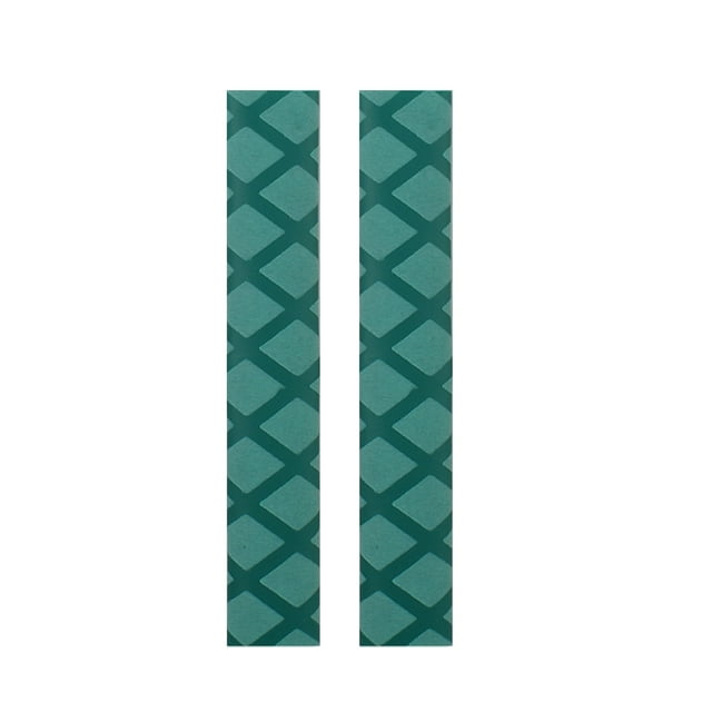 TFixol Anti-Slip Drumstick Grip Sleeves - X-Pattern (Pair) for 2-7# Drumsticks, Durable IXPE Material, Multiple Colors Available, 6.5-Inch Length, Green Option Included