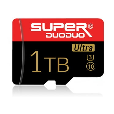 1TB Micro SD Card 1TB Micro SD Memory CardS Class10 SD Card Adapter High Speed Flash Memory Card for Smartphone,Digital Camera,Tablet and Drone