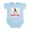 Sky Blue, variant on CafePress - Infant Bodysuit - Baby Light Bodysuit, Size Newborn - 24 Months