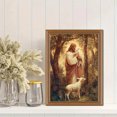 thumbnail image 2 of Jesus Carrying Lamb Canvas Wall Art 15.75x11.81 Inches, 2 of 8