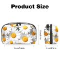 thumbnail image 5 of Daisy Waterproof Oxford Cloth Storage Pouch Cable Organizer Cord Organizer Travel Small Bag 5.9x9.44x3.14 in, 5 of 6