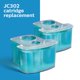 thumbnail image 2 of Cartuchos de Limpieza Norelco JC302/52 Paquete de 6 de 345 ml, 2 of 8